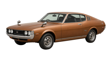 1974 初代 セリカ リフトバック 1600GTV LB ブロンズのオリジナル再現イメージ